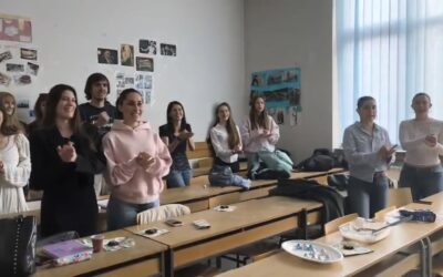 Предавање на Филолошком факултету